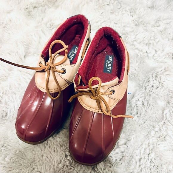 Sperry Women's Saltwater 1-Eye Duck Shoes size 9 EUC - Picture 2 of 7